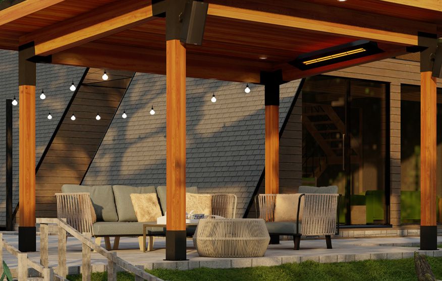 Modern Urban Pavilion interior