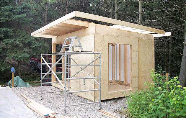Verana shed Roof frame