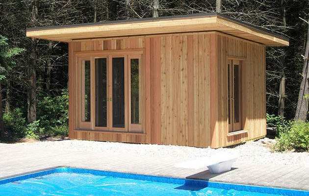 Completed Verana shed