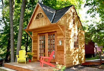 Backyard Prefab Cabin Design Kits - Summerwood Products